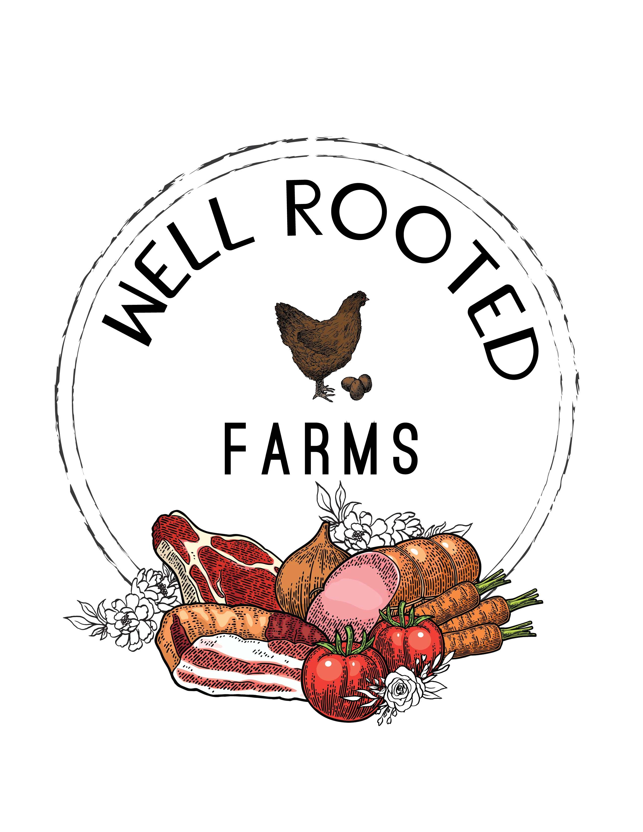 Well Rooted Farms Logo